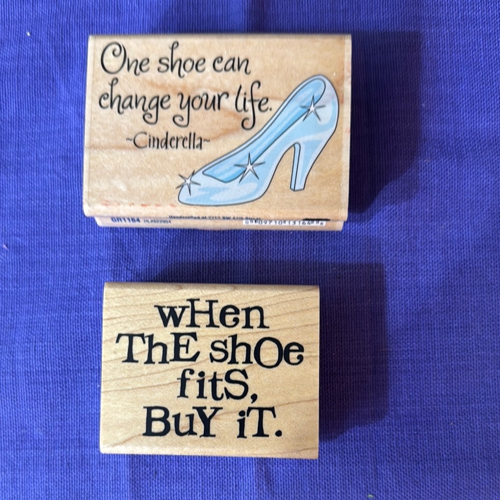 Women's Inspirational Shoe Stamps